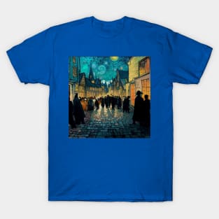 Starry Night in Diagon Alley T-Shirt